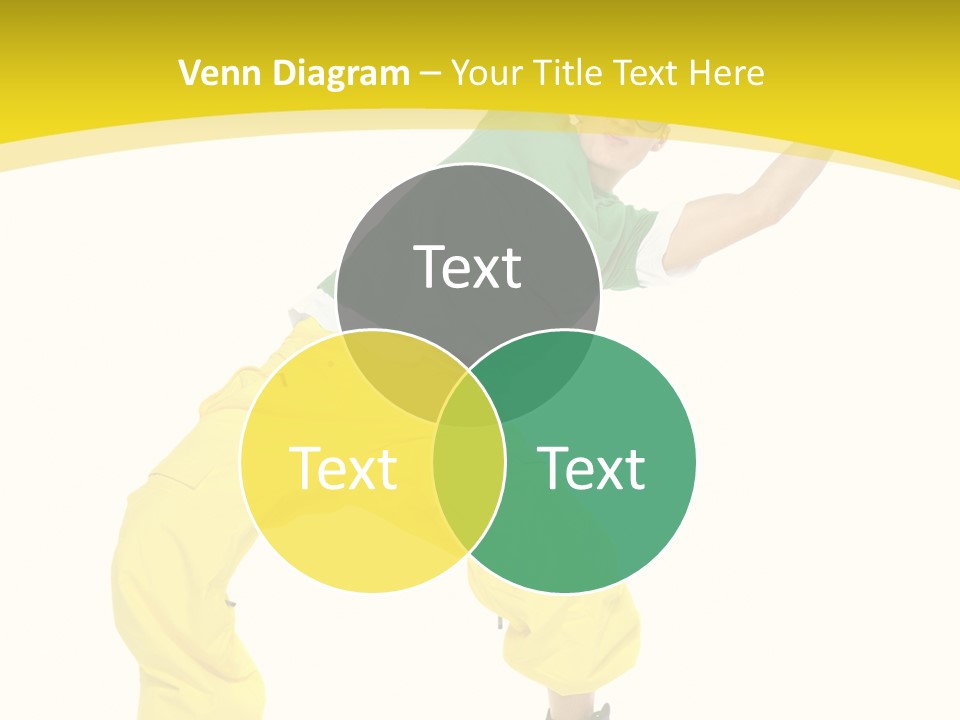 Movement Aerobic Model PowerPoint Template