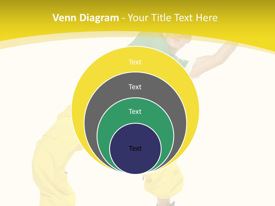 Movement Aerobic Model PowerPoint Template