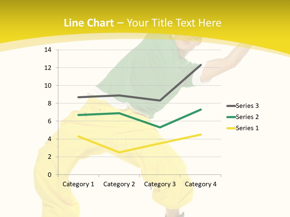 Movement Aerobic Model PowerPoint Template