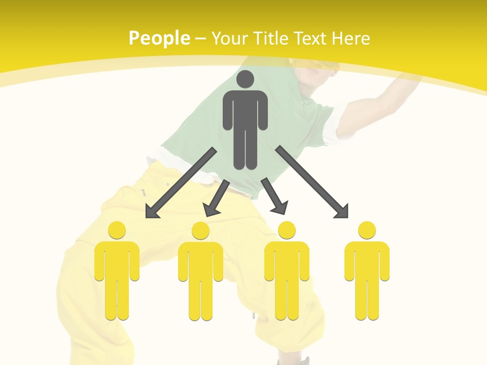 Movement Aerobic Model PowerPoint Template