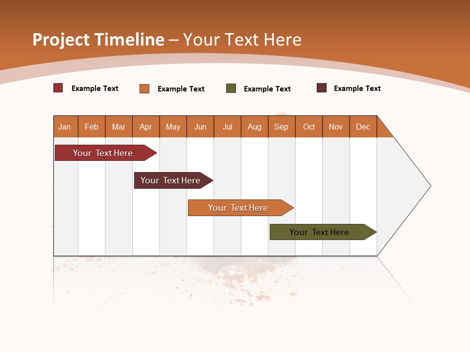 Cinnamon Brown Food PowerPoint Template