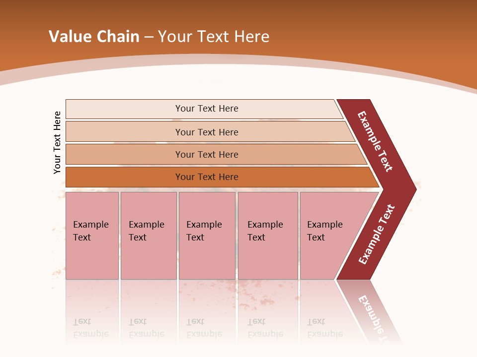 Cinnamon Brown Food PowerPoint Template