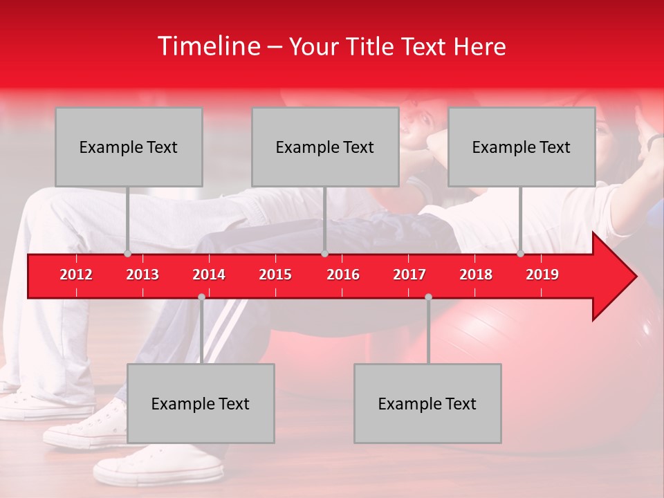 Sport Girl Slim PowerPoint Template