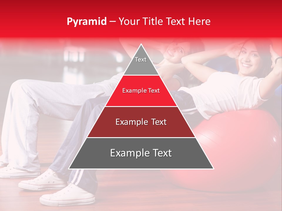 Sport Girl Slim PowerPoint Template