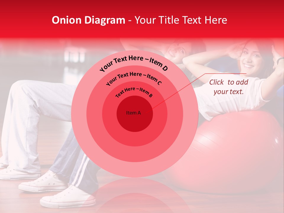 Sport Girl Slim PowerPoint Template