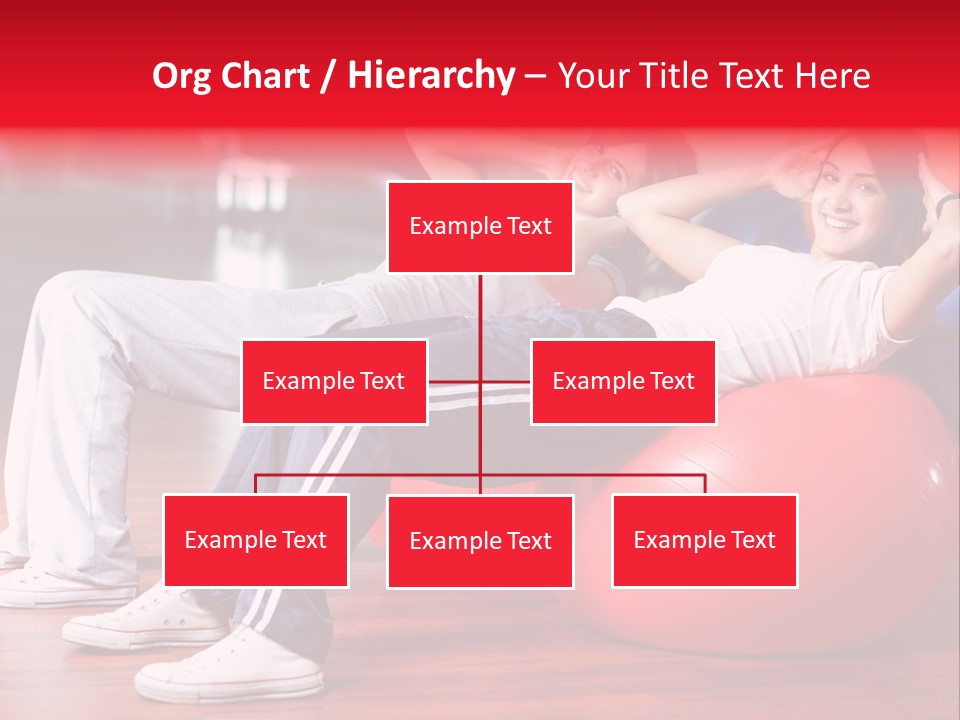 Sport Girl Slim PowerPoint Template