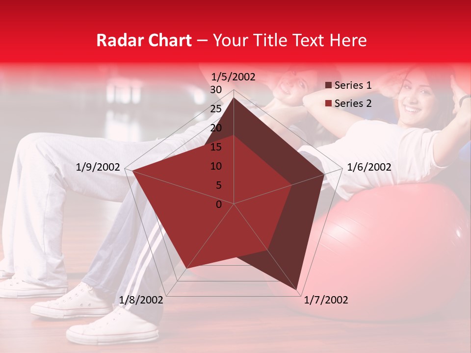 Sport Girl Slim PowerPoint Template