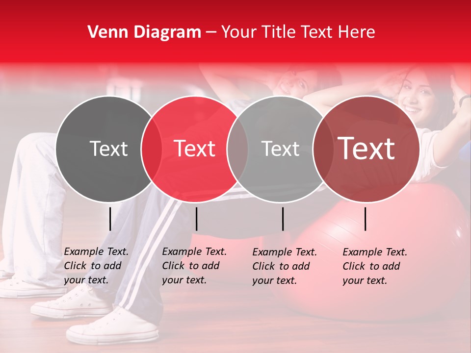 Sport Girl Slim PowerPoint Template