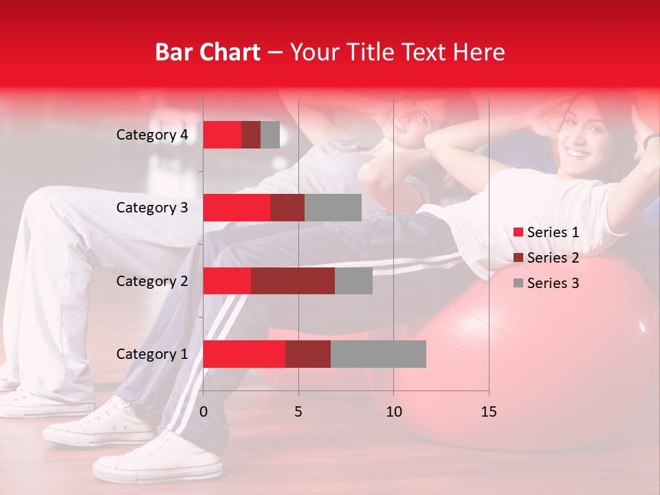 Sport Girl Slim PowerPoint Template