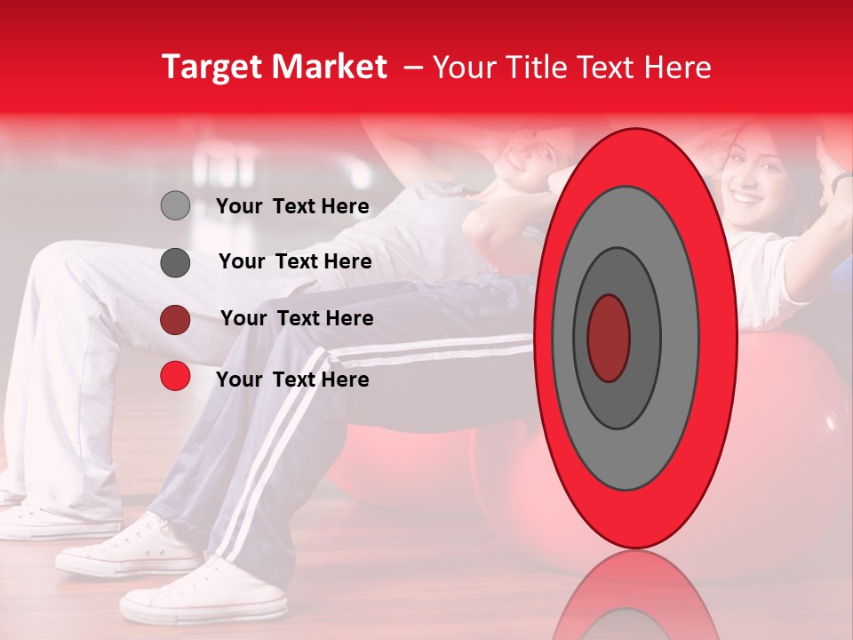 Sport Girl Slim PowerPoint Template