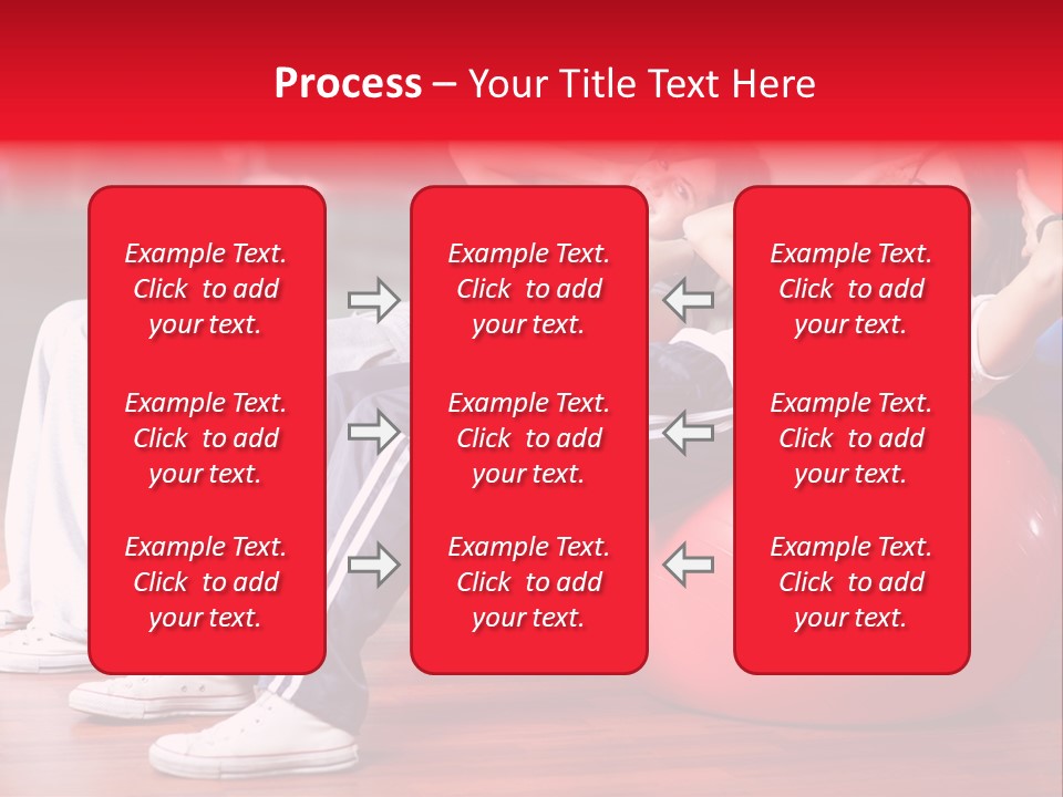 Sport Girl Slim PowerPoint Template