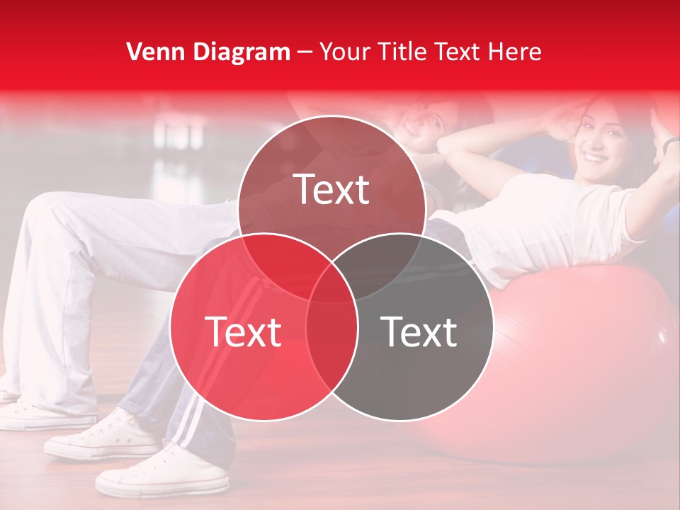 Sport Girl Slim PowerPoint Template