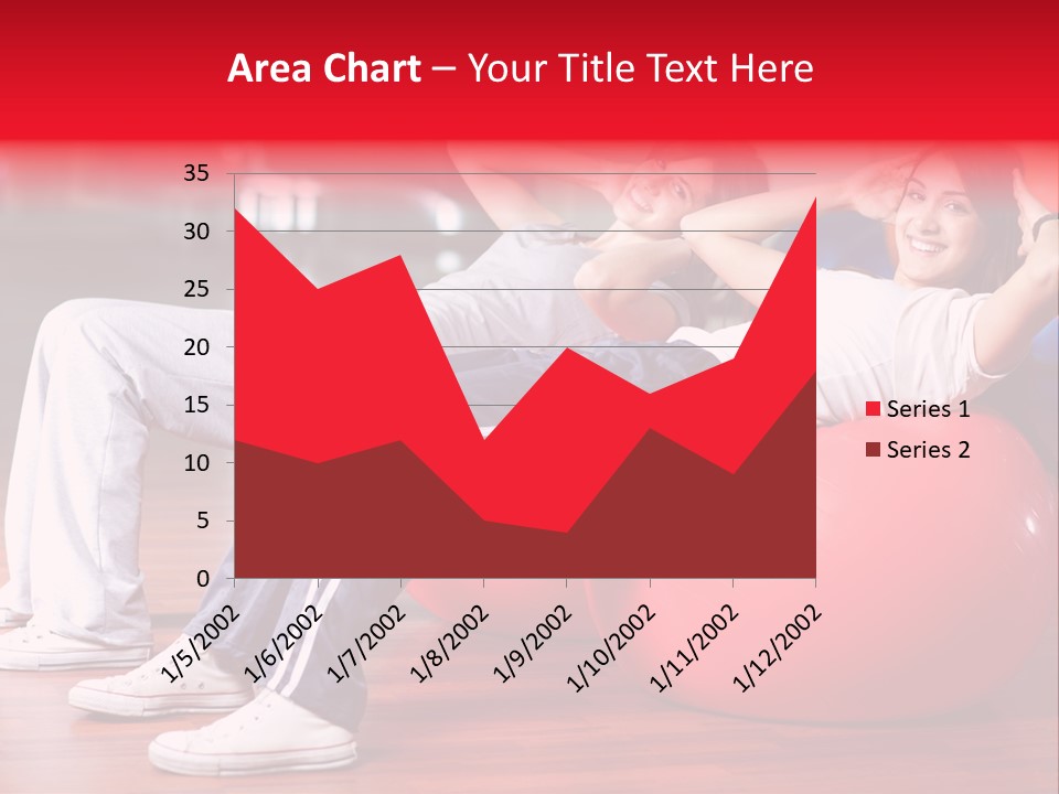 Sport Girl Slim PowerPoint Template