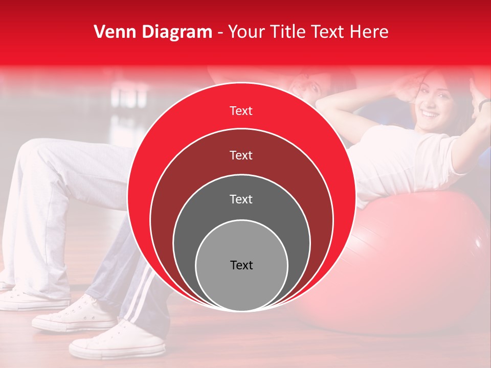 Sport Girl Slim PowerPoint Template