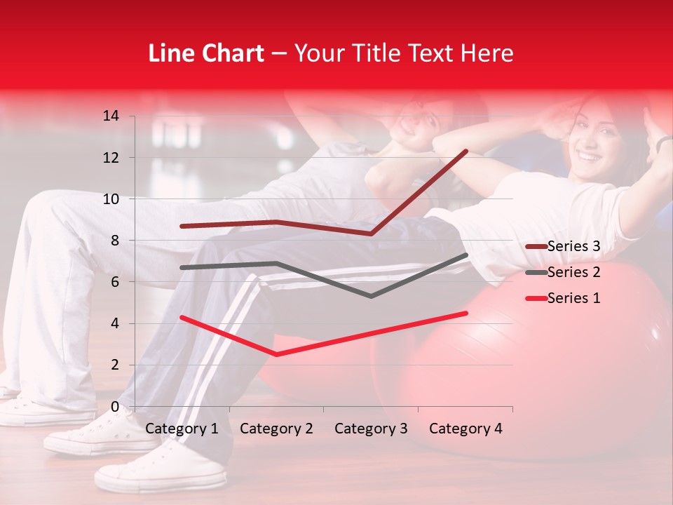 Sport Girl Slim PowerPoint Template