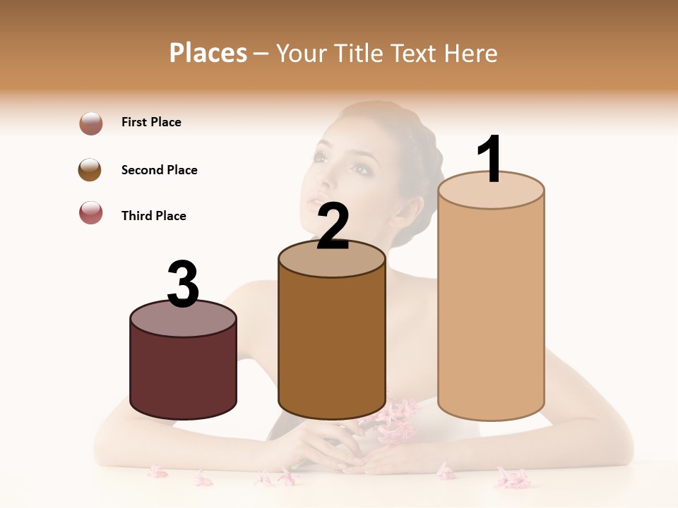 Businesswomen White Concept PowerPoint Template