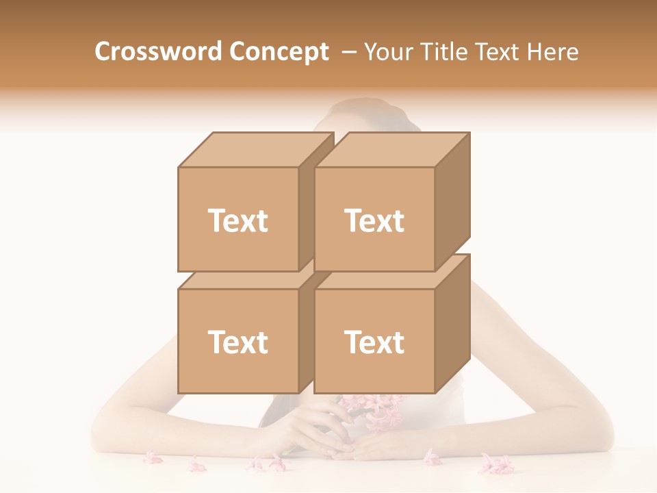 Businesswomen White Concept PowerPoint Template