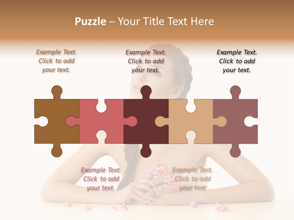 Businesswomen White Concept PowerPoint Template