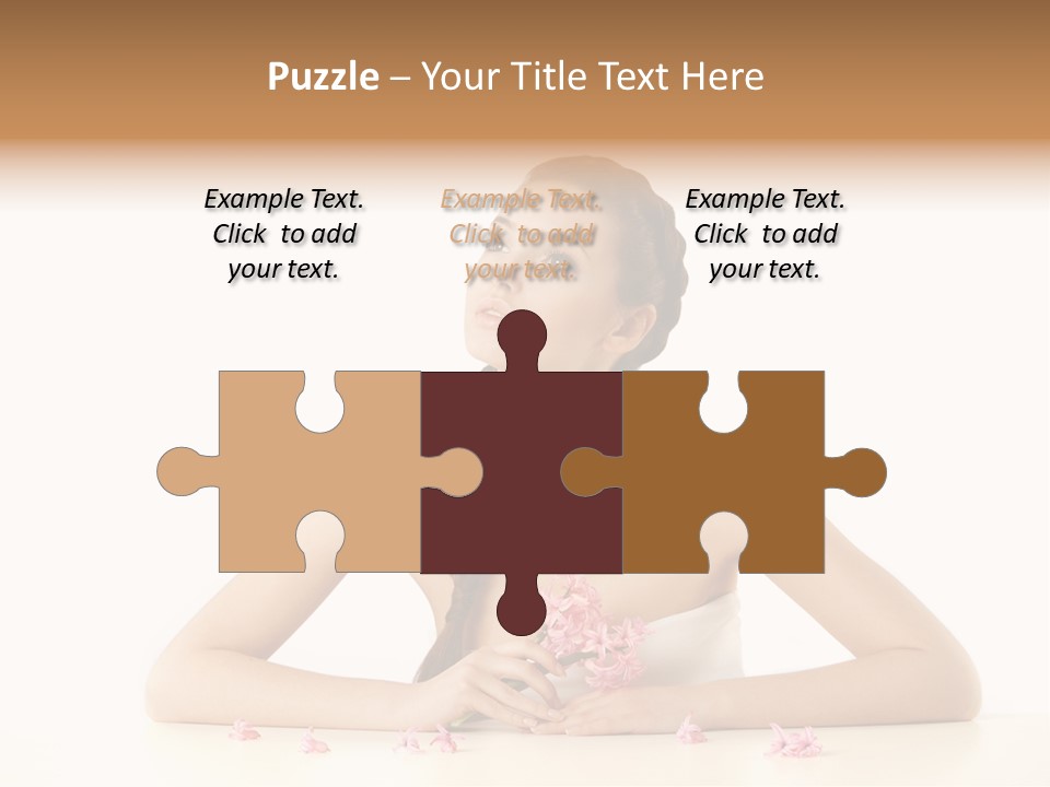 Businesswomen White Concept PowerPoint Template