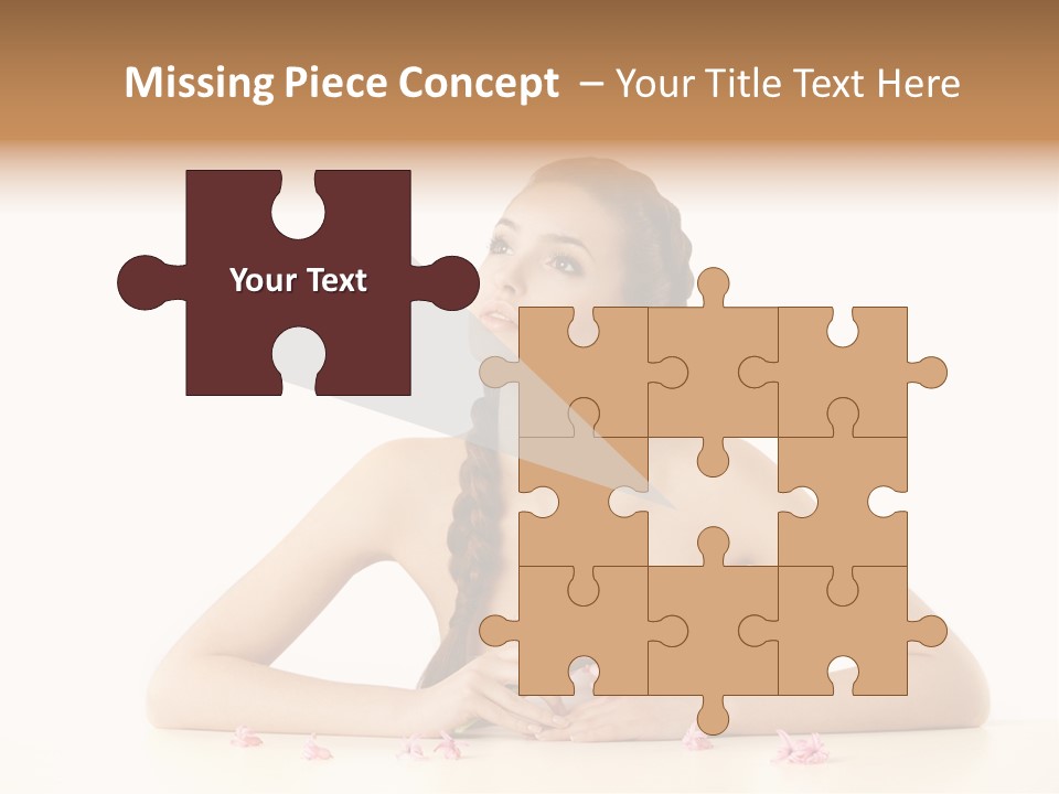 Businesswomen White Concept PowerPoint Template