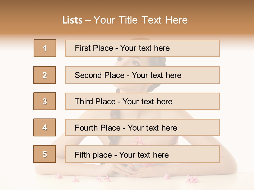 Businesswomen White Concept PowerPoint Template