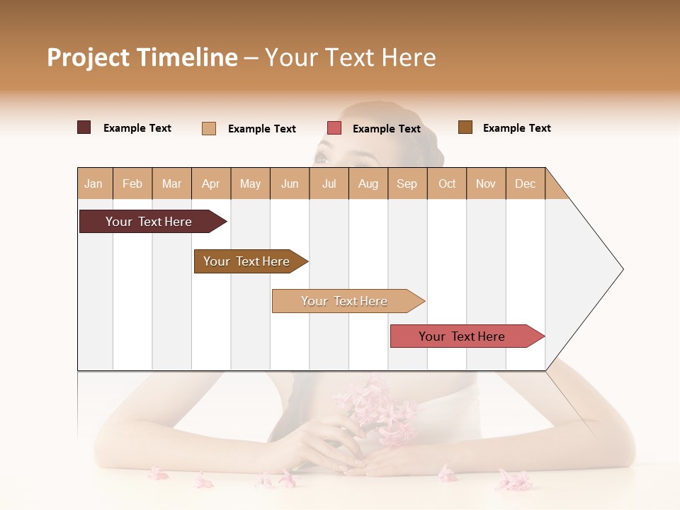 Businesswomen White Concept PowerPoint Template