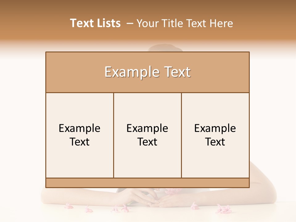Businesswomen White Concept PowerPoint Template