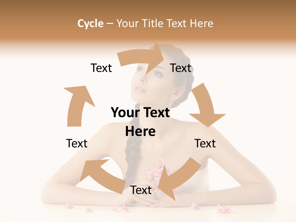 Businesswomen White Concept PowerPoint Template