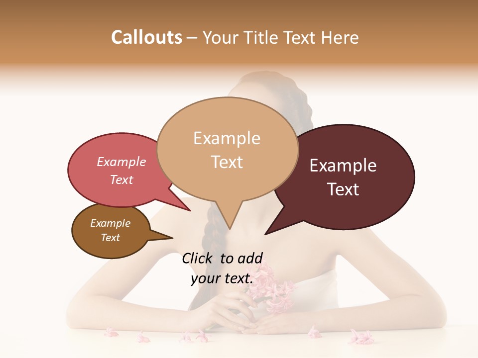 Businesswomen White Concept PowerPoint Template