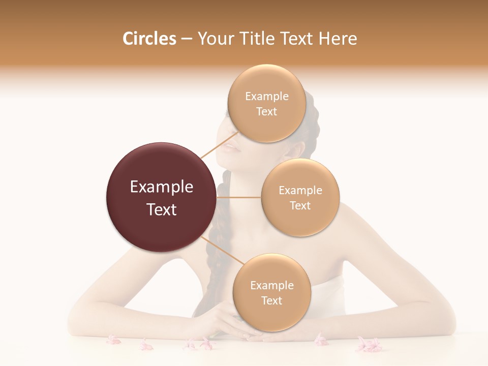 Businesswomen White Concept PowerPoint Template