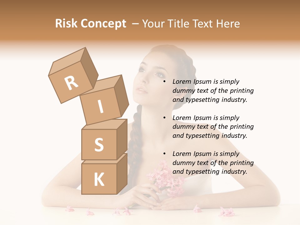 Businesswomen White Concept PowerPoint Template