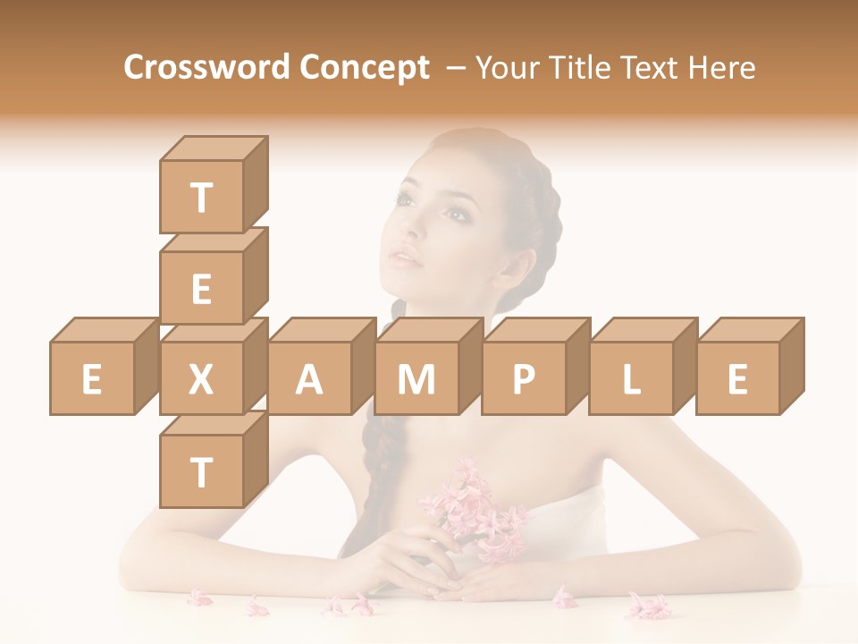 Businesswomen White Concept PowerPoint Template