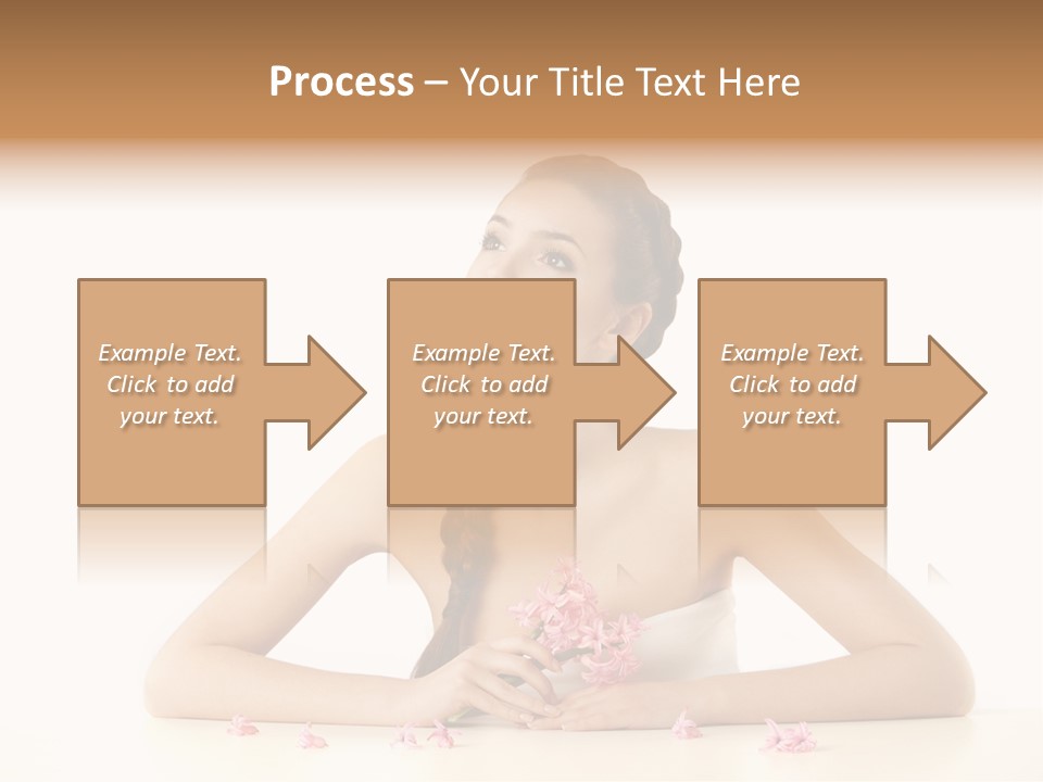 Businesswomen White Concept PowerPoint Template