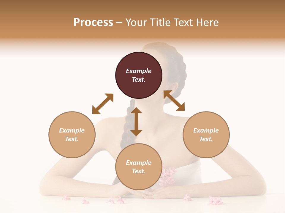 Businesswomen White Concept PowerPoint Template