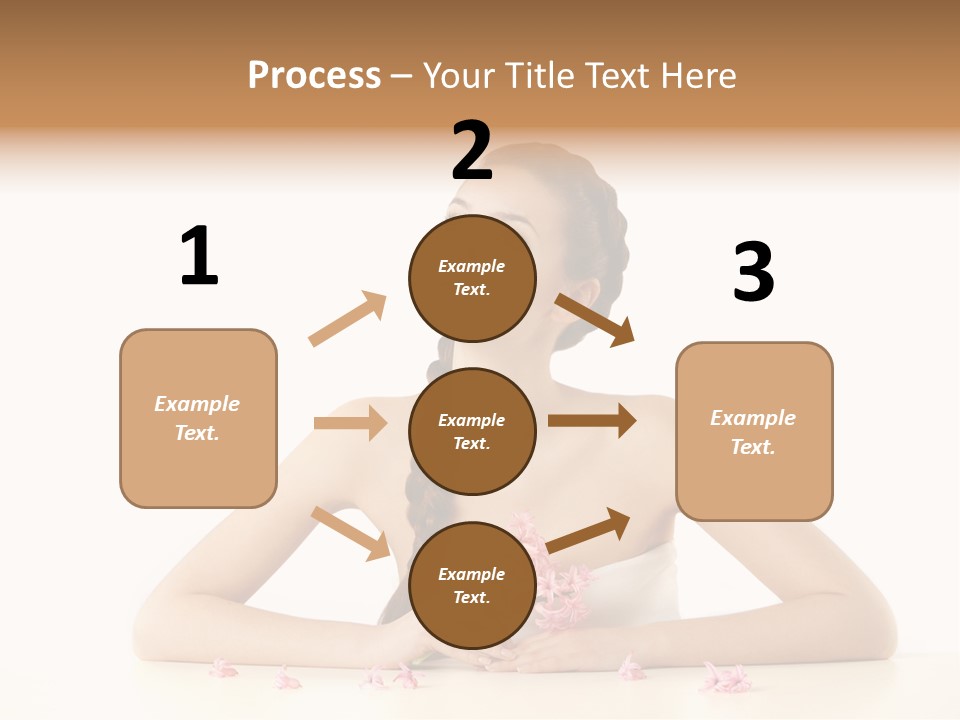 Businesswomen White Concept PowerPoint Template