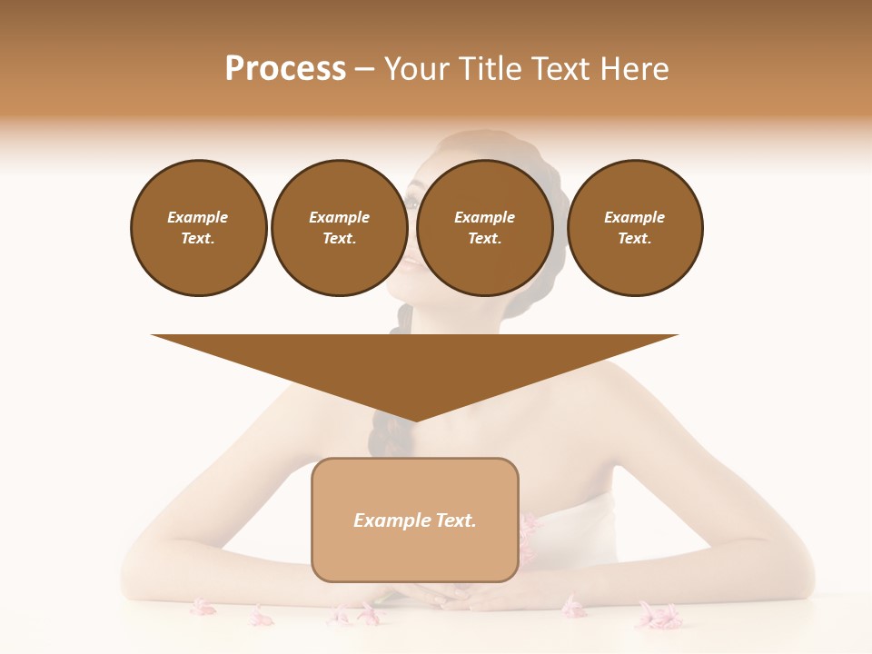 Businesswomen White Concept PowerPoint Template