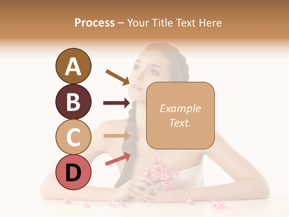 Businesswomen White Concept PowerPoint Template