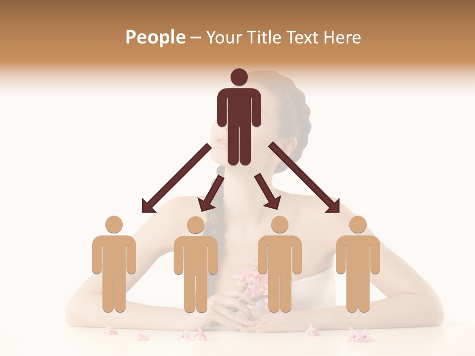 Businesswomen White Concept PowerPoint Template