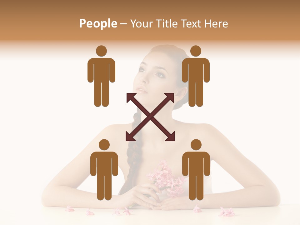 Businesswomen White Concept PowerPoint Template