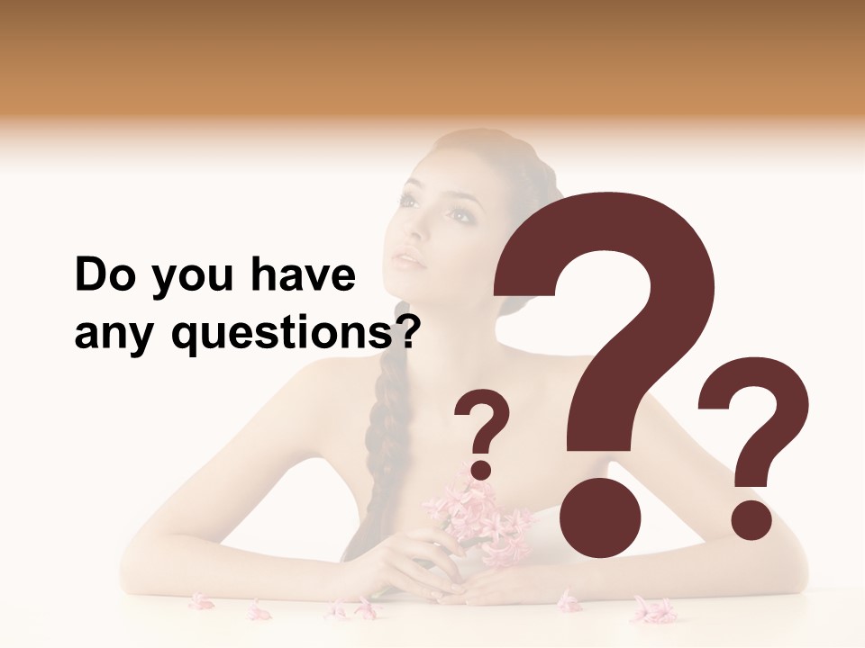 Businesswomen White Concept PowerPoint Template