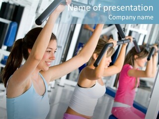 Person Healthy Train PowerPoint Template