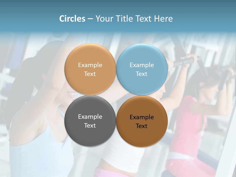 Person Healthy Train PowerPoint Template