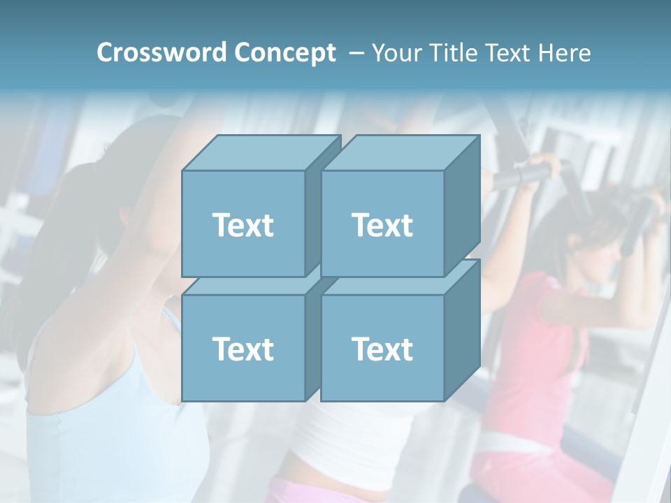 Person Healthy Train PowerPoint Template