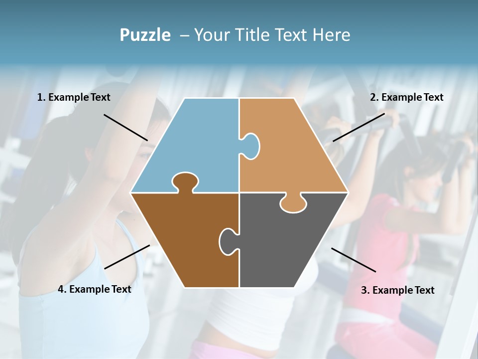 Person Healthy Train PowerPoint Template