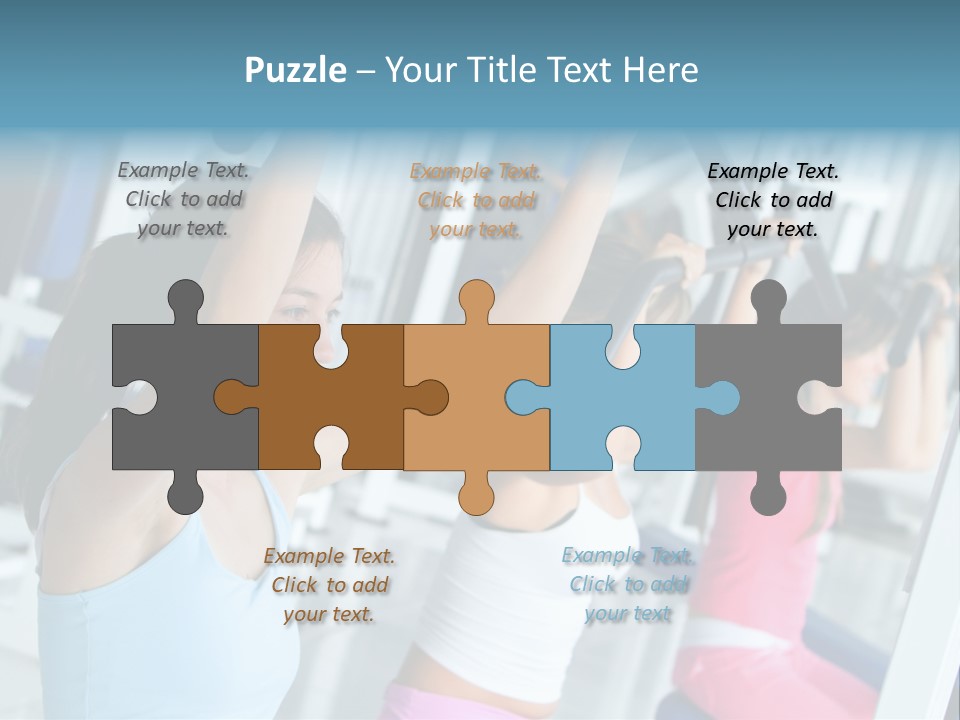 Person Healthy Train PowerPoint Template