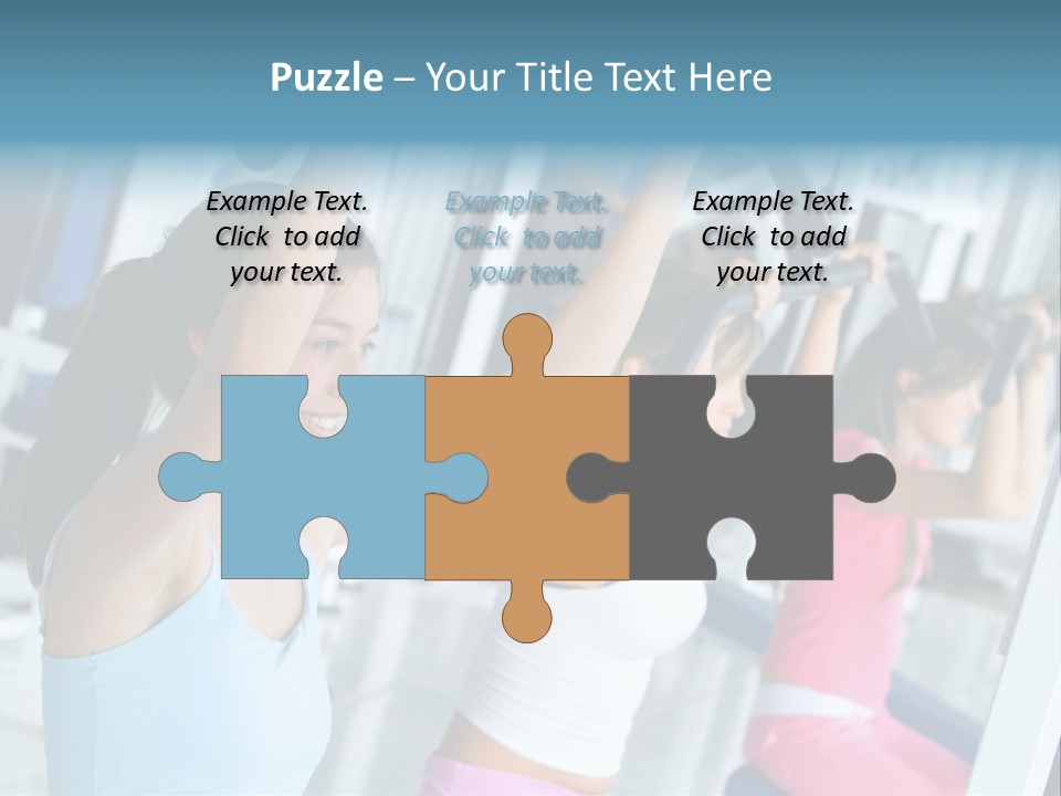 Person Healthy Train PowerPoint Template