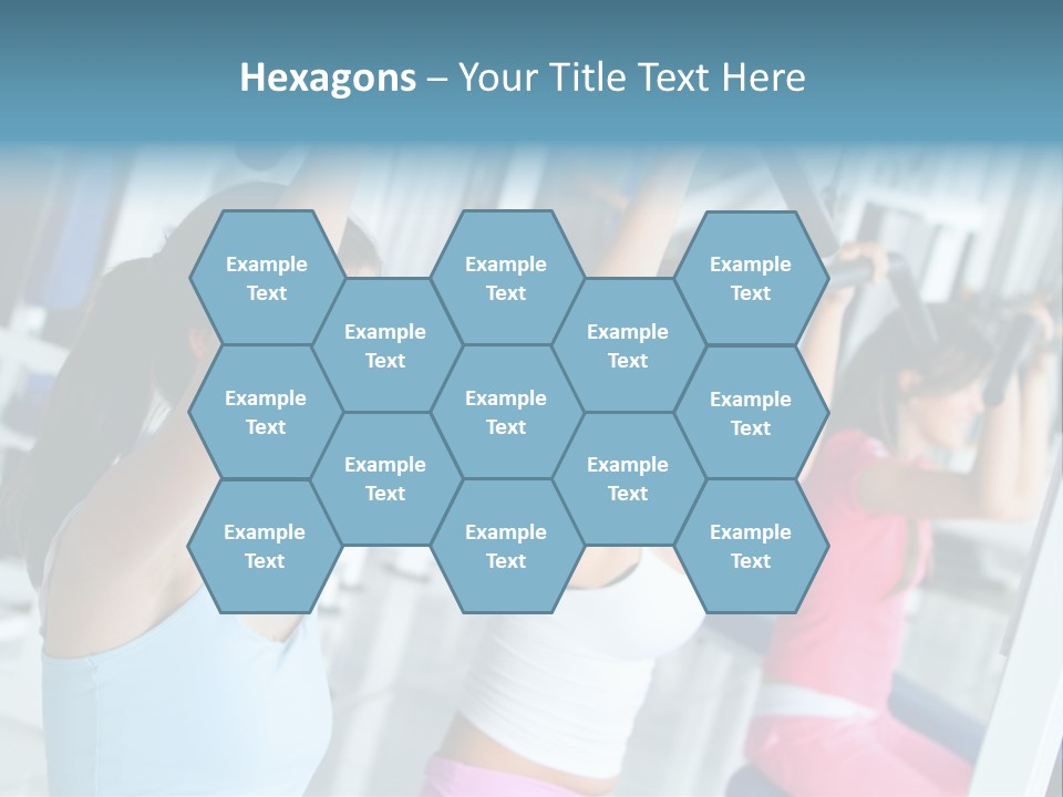 Person Healthy Train PowerPoint Template
