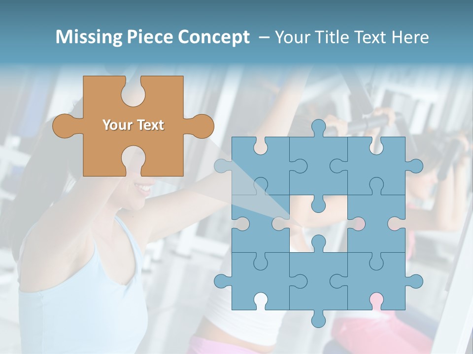 Person Healthy Train PowerPoint Template