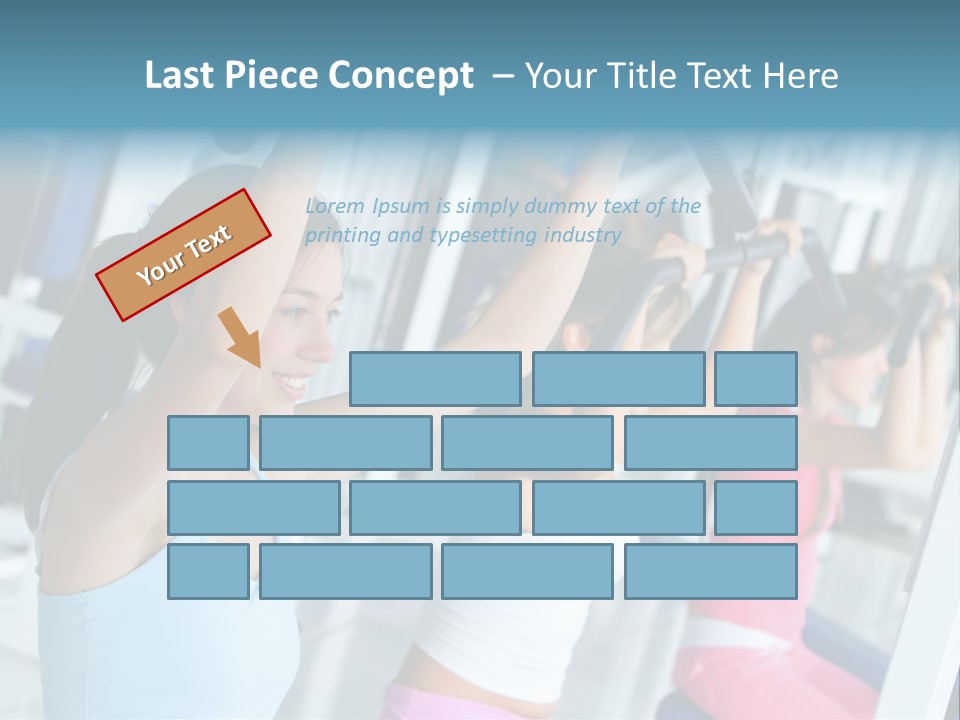 Person Healthy Train PowerPoint Template