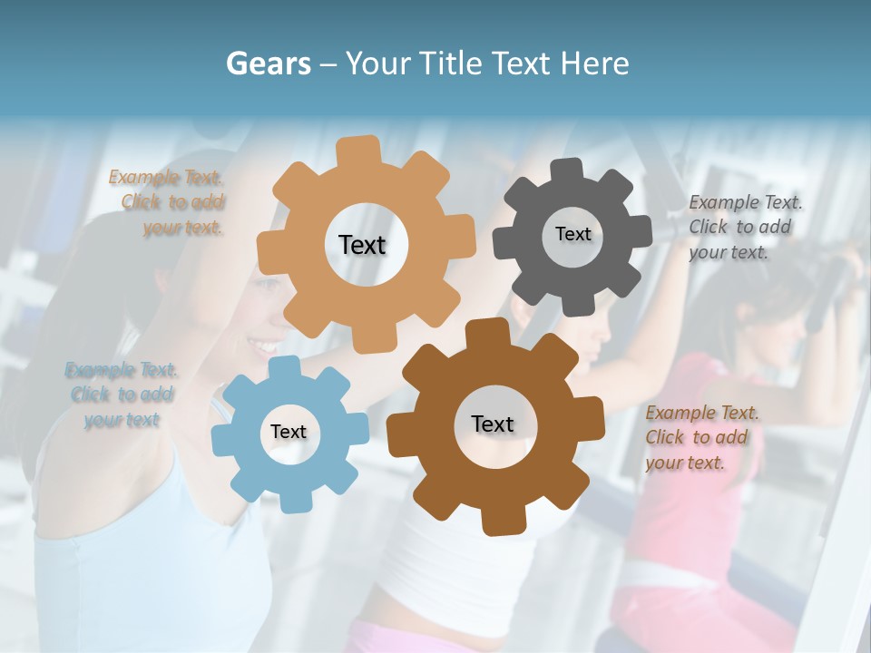 Person Healthy Train PowerPoint Template